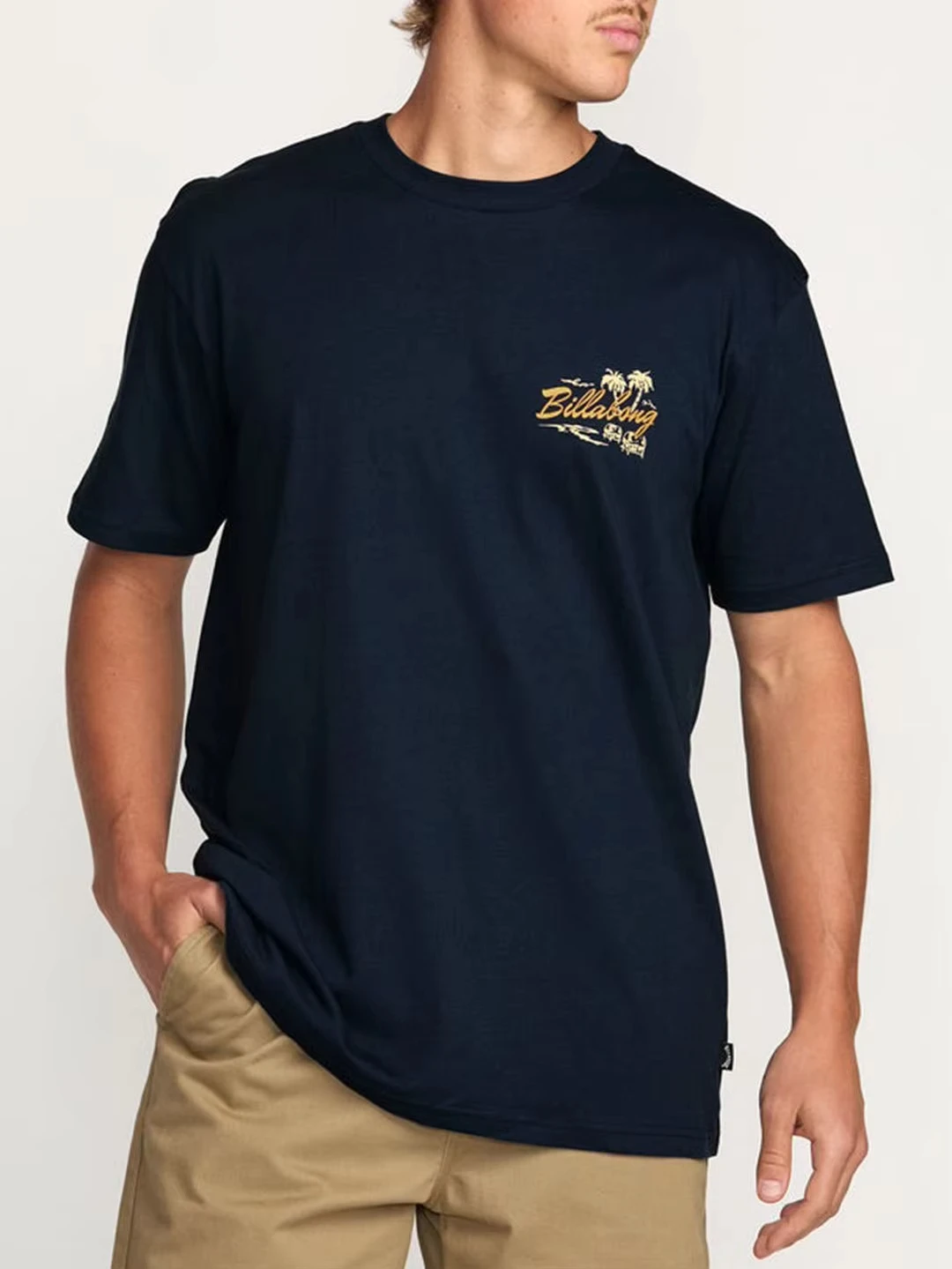 26Summer Men's T-Shirt Selling Rip Live The Search Beauty Curl Logo Amazing Quality Pure Cotton White Top Tees Male New T-Shirt