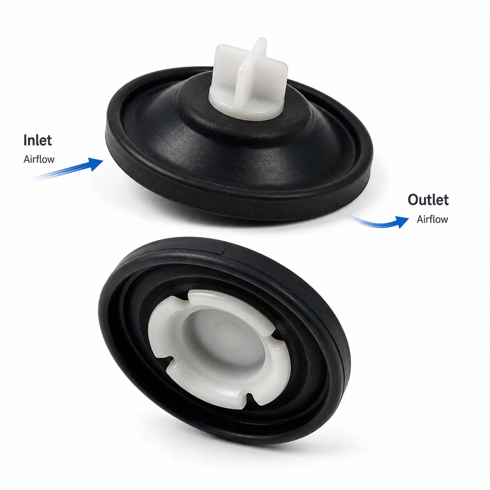 CompAir Solenoid Valve Diaphragm 100008872 Replacement Membrane for Air Compressor Solenoid Valve Repair Kit Spare Parts