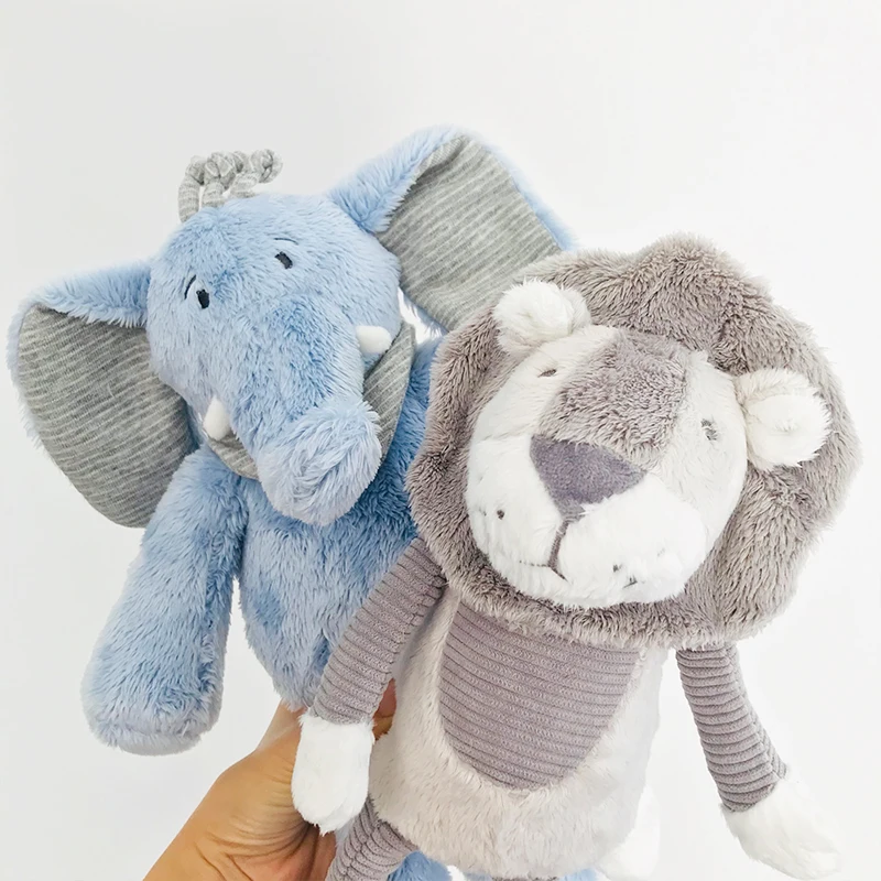 

Adorable Long Legs Cute Lion Soft Stuffed Elephant Cartoon Animals Baby Appease Toy Doll Toy For Children