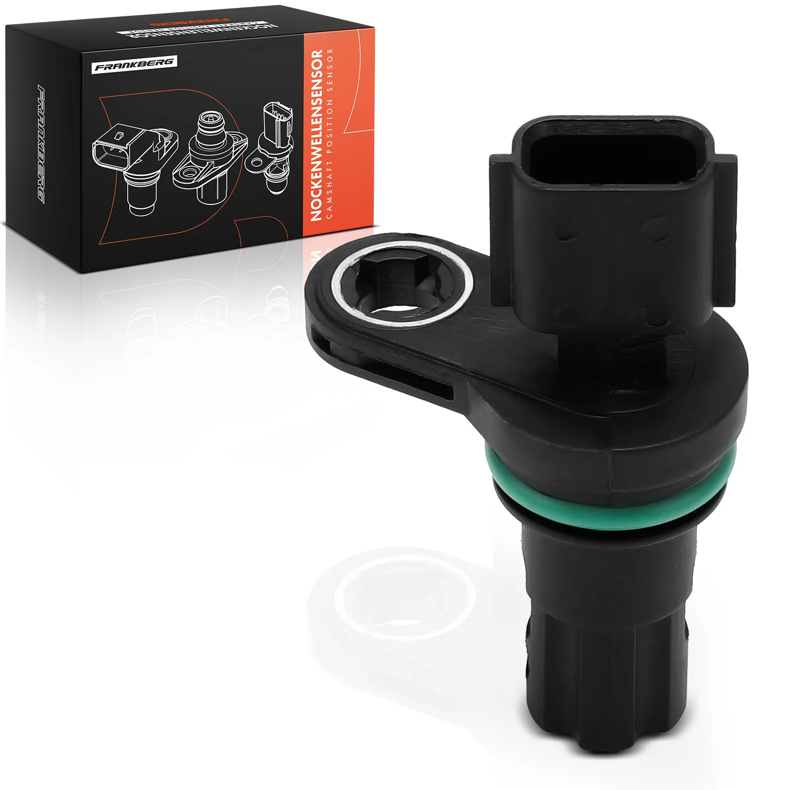 Frankberg 1x Nokkenaspositiesensor voor Dacia Dokker Duster 1.6L Nissan Renault Megane 23731 ED02C 23731 ED03A 23731 ED02B