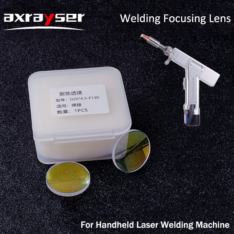 Imagem -05 - Lente Colimadora de Foco de Soldagem Portátil D20 F50 120 150 mm Lentes de Cabeça de Soldador a Laser para Corte de Fibra 1064nm Wsx Hanwei Sup Qlinin