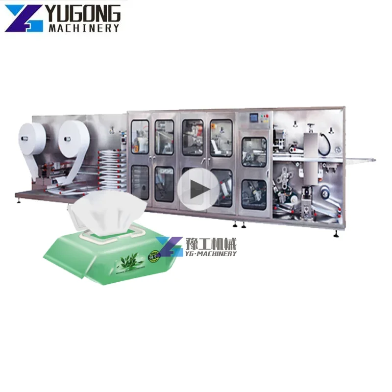 

Automatic Wet Wipes Manufacturing Machine Non-Woven Wet Tissue Machine Wet Wipes Making Machine Price