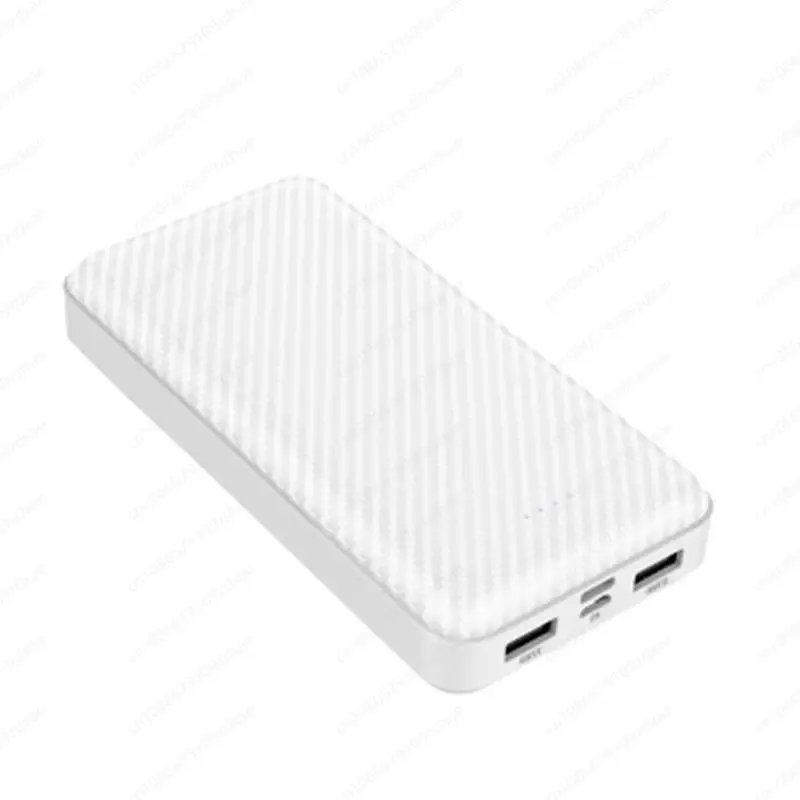 Mobile power supply ultra-thin 20000mAh, portable mini universal power bank intelligent heating class