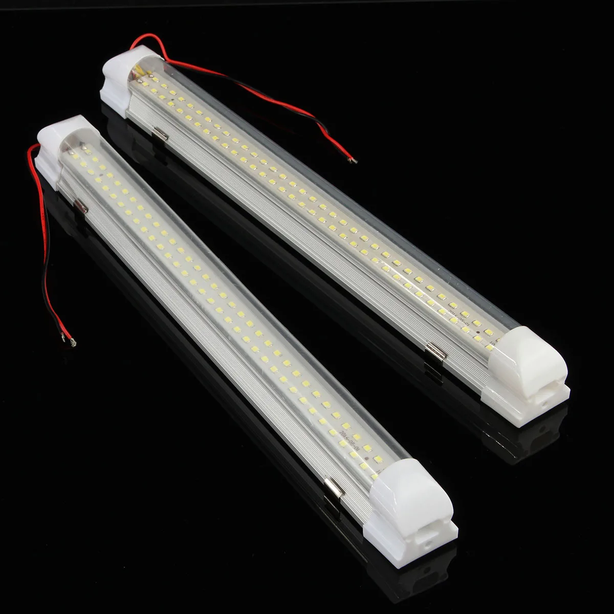 

2pcs 12V 72 Led Car Interior Bright Saving Long Lifespan On Off Easy Install Adhesive Mounting Brackets Van Bus