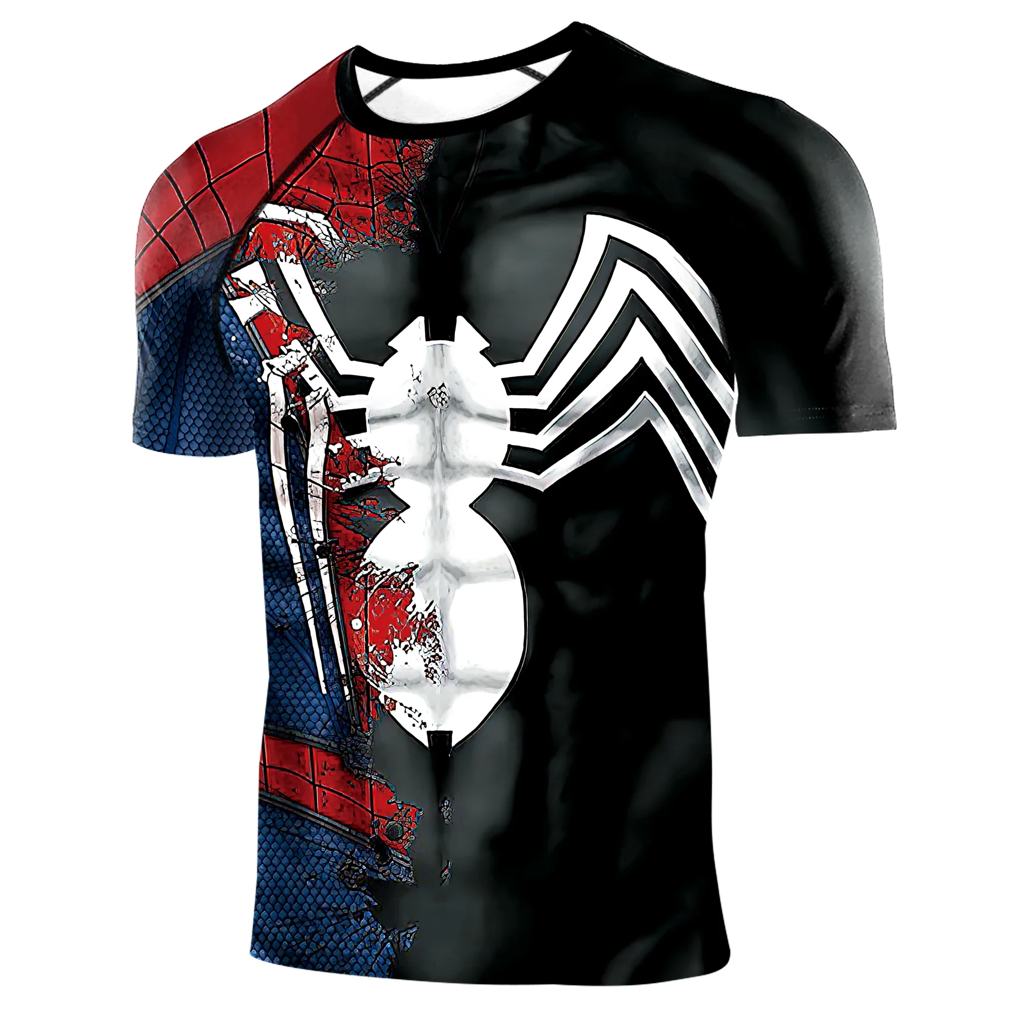 Classic Super hero Men T-shirt Comics Spider Cosplay Compression Fitness Clothing Sport Jersey T Shirt Men Gym Fitness Tops Tee
