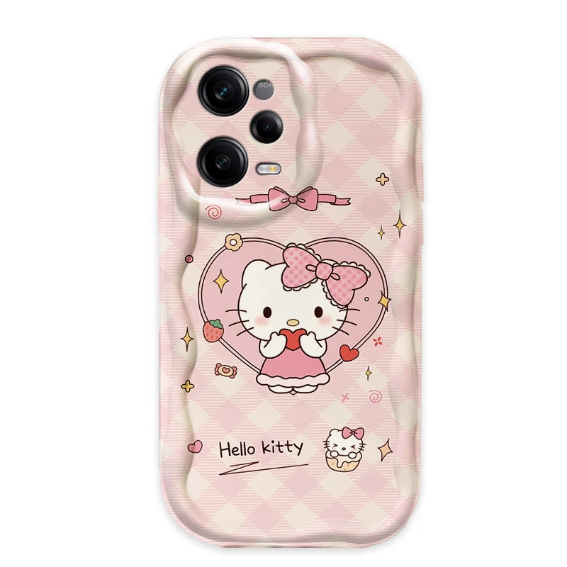 Sanrio Mymelody Hello Kitty Phone Case For Xiaomi Redmi Note 13 12 11 Pro Plus 4G 5G 12S 11S 10 10S 9 9S 8 13C 12C 10C Turbo 3