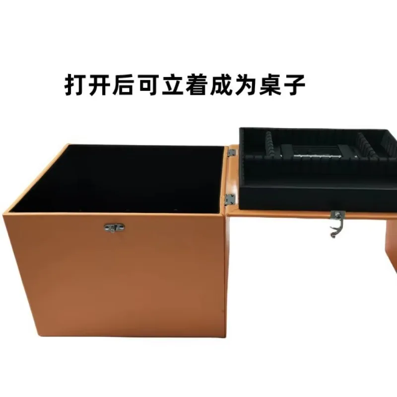 Customized creative portable leather box, high-end gift , business festival gift , wedding gift  suitcase box