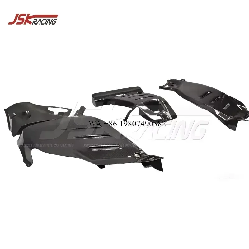 Wmwmnu Dry Carbon Fiber Engine Cover for 2024 2025 Purosangue Fuv OEM Style Replacement Auto Parts Accessories