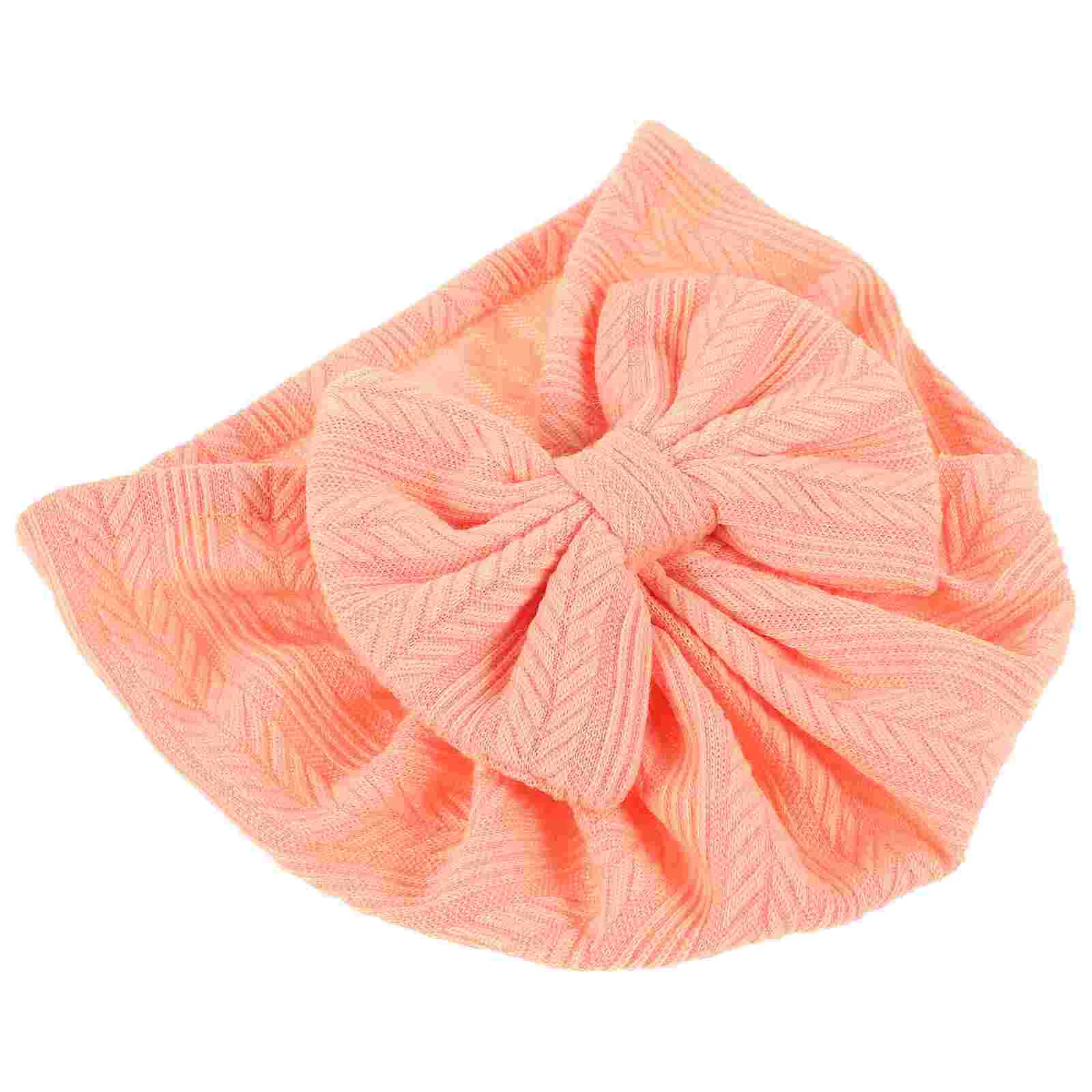 Newborn Hats Baby Turban European and American Bows for Toddler Girls Head Wrap Beach Beanie Bonnet