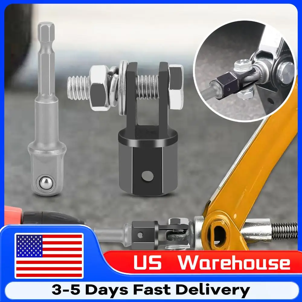 

Ударный гайковерт 1/2 дюйма, инструмент из хромованадиевой стали, адаптер для ударного гайковерта, используется с электрической дрелью.