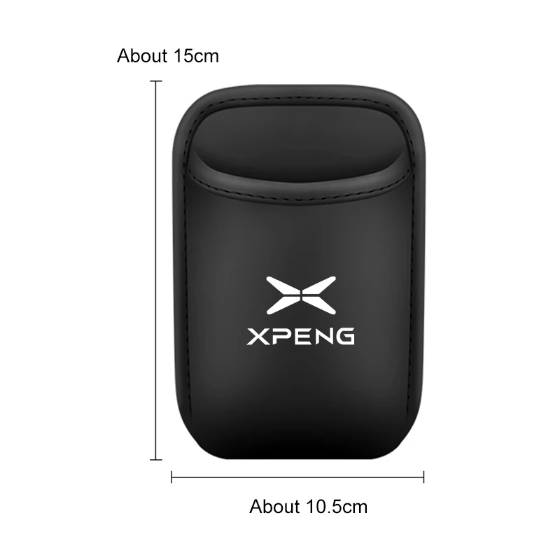 ل Xpeng P7 G3 G3i G6 G9 P5 X9 N5 F30 H93 بيتا 2019 2025 سيارة كوب ماء صندوق تخزين بو حامل الكأس الجلدية ، مشبك كوب ماء السيارة