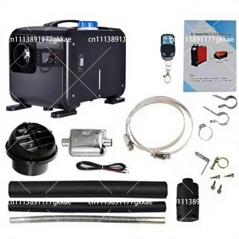 Diesel Air Parking Heater Horizontal Aluminum Shell Car Mounted Heating System
