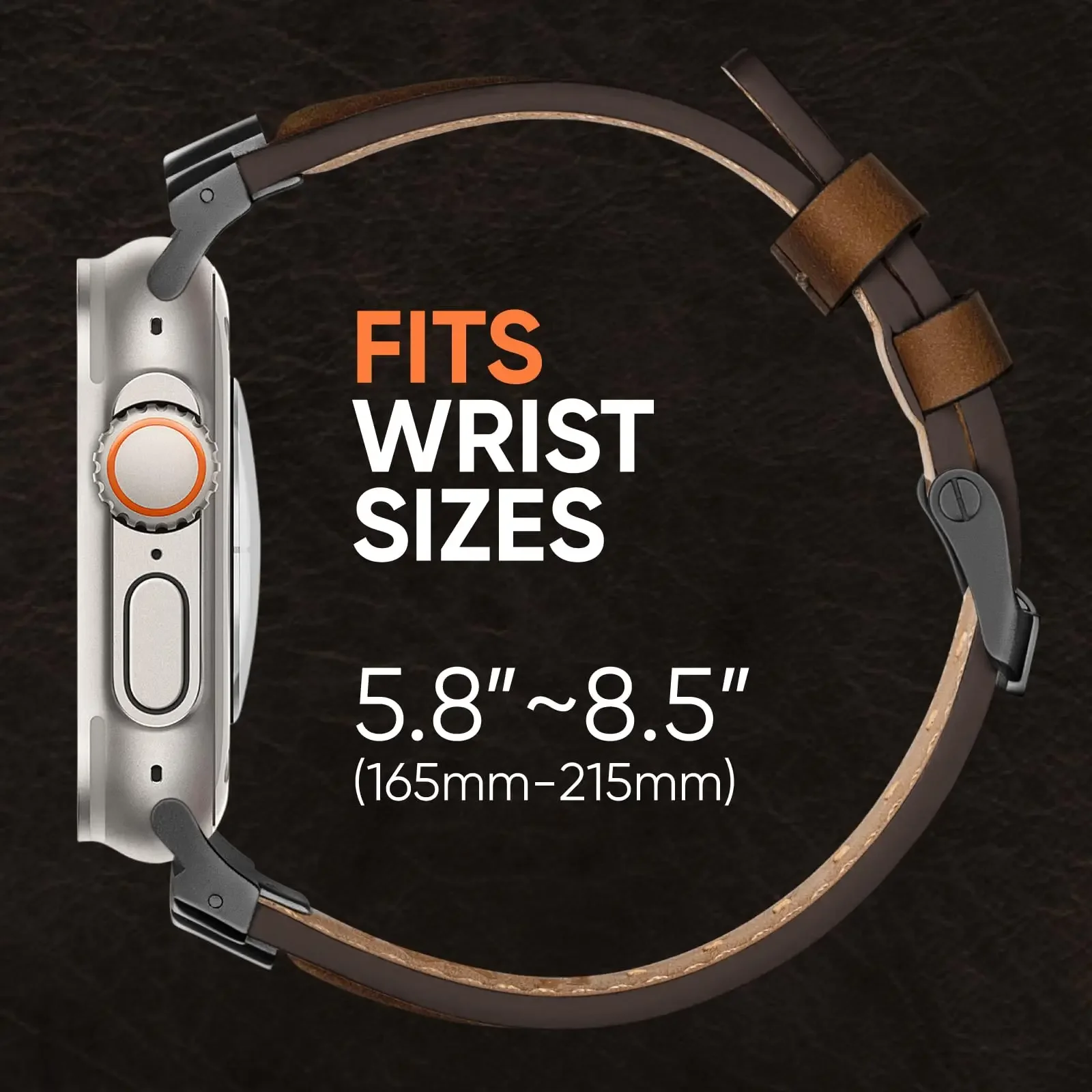 Luxury Genuine Leather Strap for Apple Watch Ultra 49mm 45mm 46mm 44mm 42mm for iWatch se 6 5 4 Series 10 9 8 7 ultra 2 Bracelet
