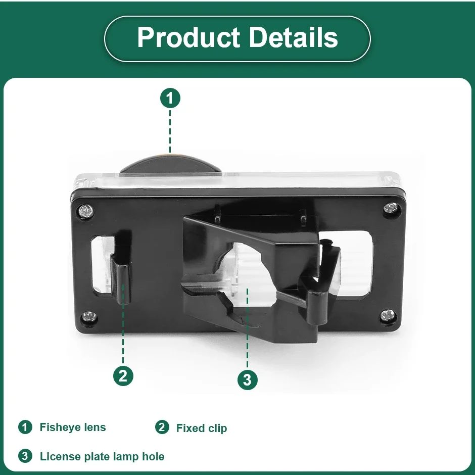 Ownice HD AHD 1080P 170 Degree Fisheye Lens Vehicle Rear View Camera For Toyota Land Cruiser LC Prado 100 120 200 2002-2016