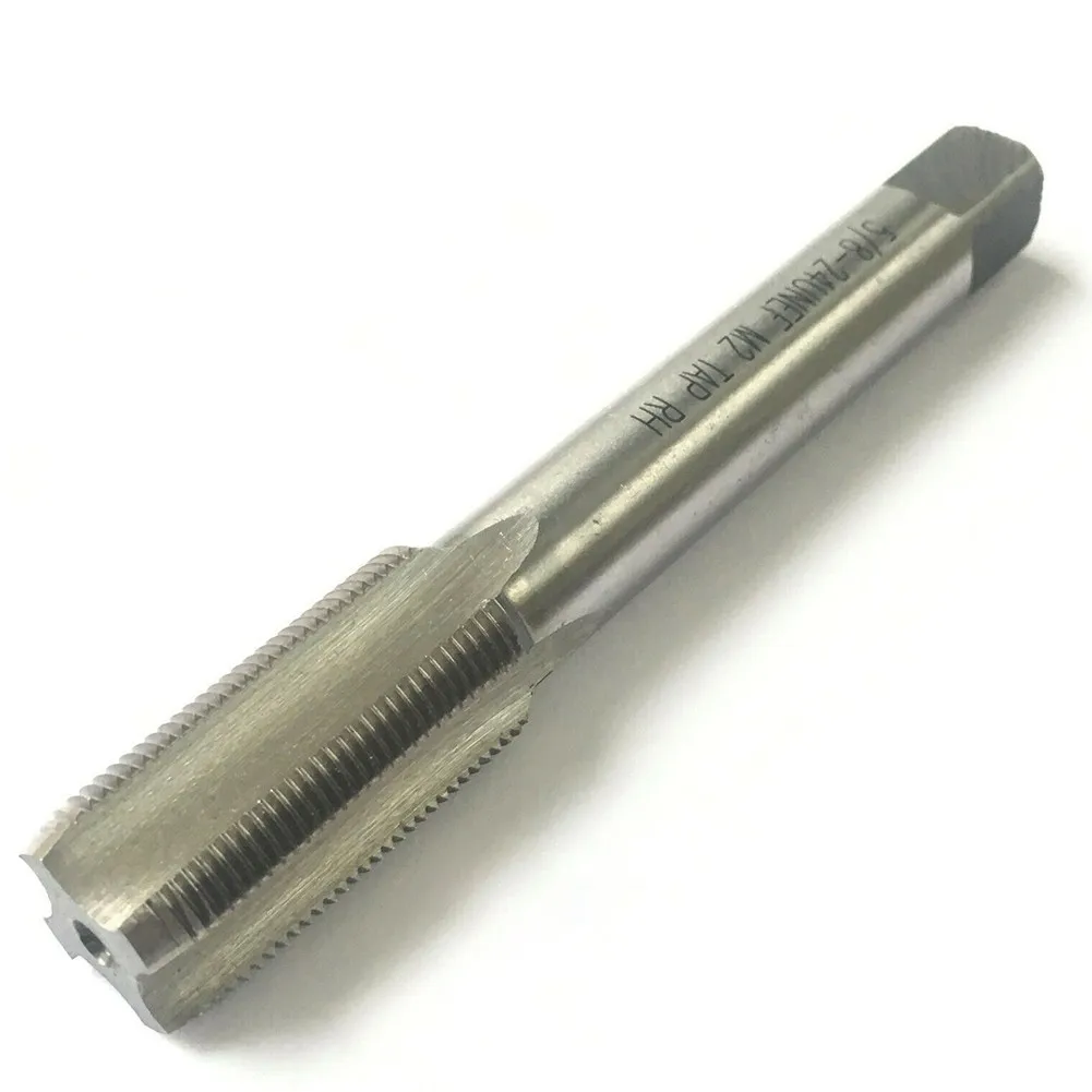 HSS-Gewindebohrer 5/8 24, rechte Hand, entworfen für die Wiederherstellung von Außen- und Innengewinden, geeignet für verschiedene Metallarten – Detail 6