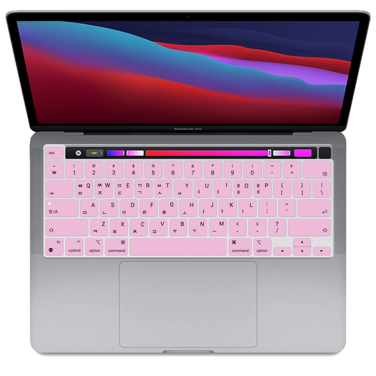 SDYIGOE Korean Keyboard Cover for MacBook Pro13 inch 2020 M1