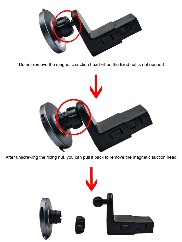 Für BMW IX X5 X6 X7 5 7 Serie I5 G60 2023 2024 2025X3 G45 Auto Sitz Telefon magnetische Drahtlose Ladegerät Stand Pad Halter Trim – Detail 12