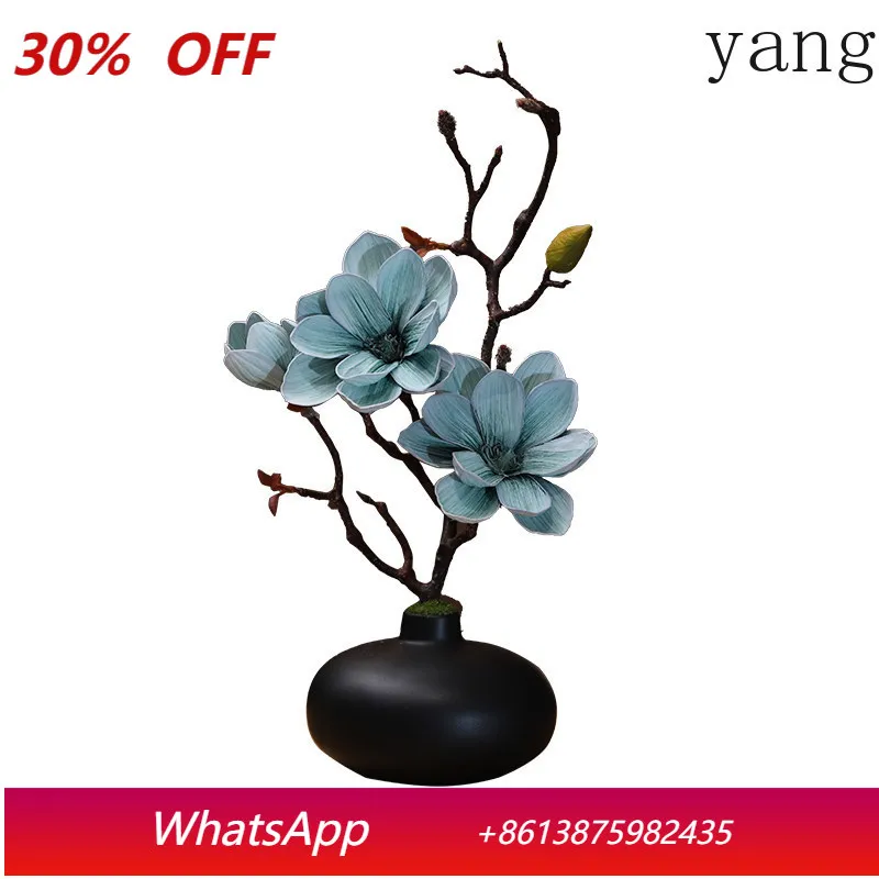 

CX Modern Home Living Room TV Cabinet Dining Table Decoration Flower