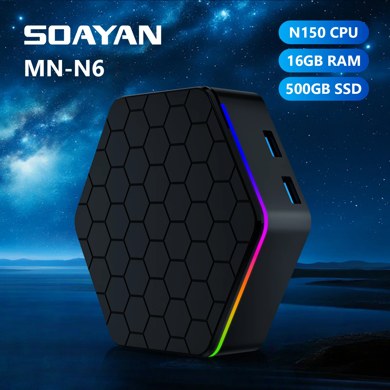 Soayan Mini Pc, 13T… - image