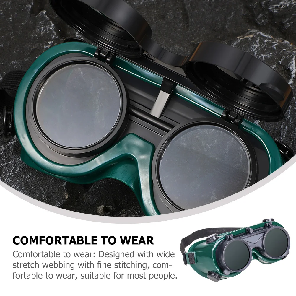 2pcs Welding Safety Glasses Eyewear Goggles Scratch-Resistant Welding Cutting Soldering Goggles