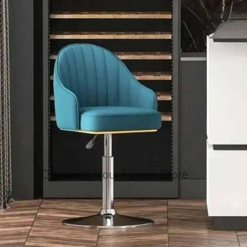 

Balcony Relax Modern Chair Bar Designer Nordic Mobile Banquet Vanity Chairs Dining Accent Silla Comedor Salon Furniture KTY029