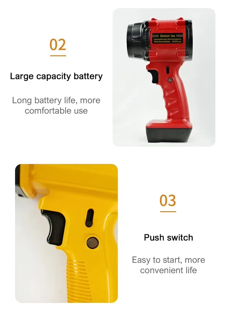 F018 منفاخ هواء قوي لميلووكي الكهربائية توربو منفاخ نفاث عنيف سيارة منفاخ مروحة نفاثة بندقية F017 F019 لديوالت/ماكيتا 21 فولت