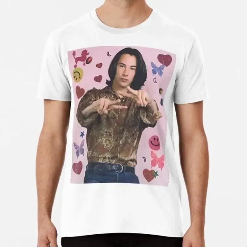Keanu Reeves ICONIC 90s T Shirtn Mag Made in Australia Mens Shirt S to 2XL