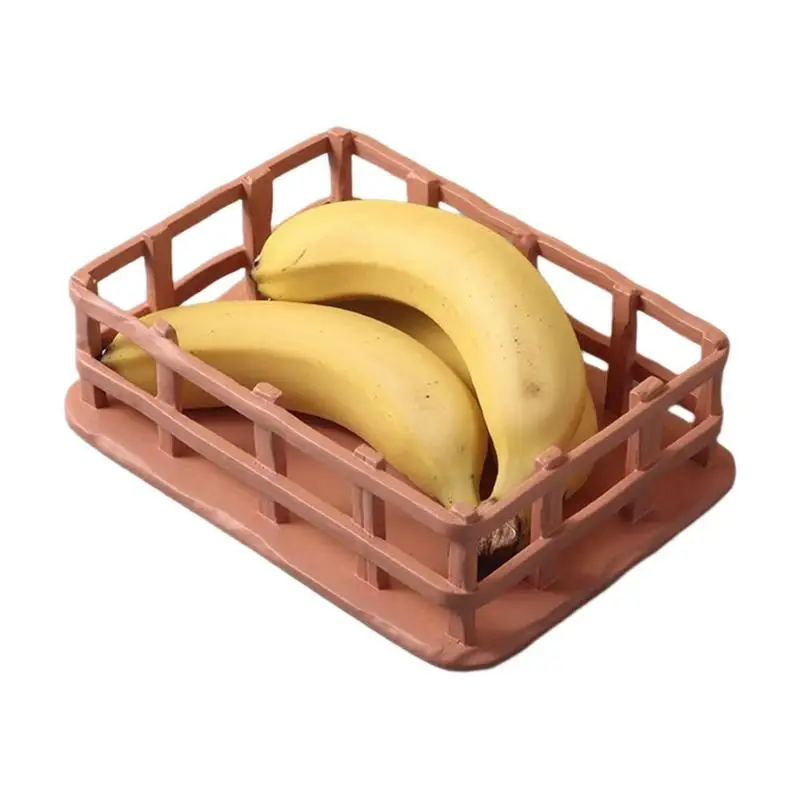 Nordic Creative Hollow Resin Fruit Tray Lightweight Fruit Basket Home Living Room Porch Desktop Snack Decor Storage Organizer