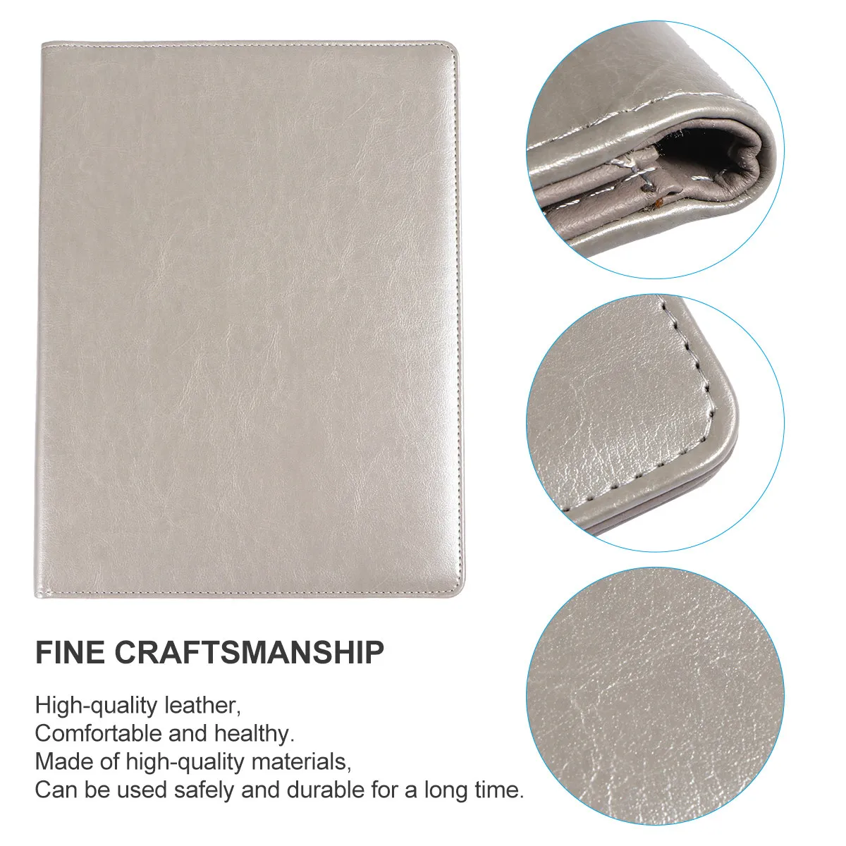 1Pcs Business Document Folder Waterproof Oil Resistant A4 File Holder Office Presentation Document