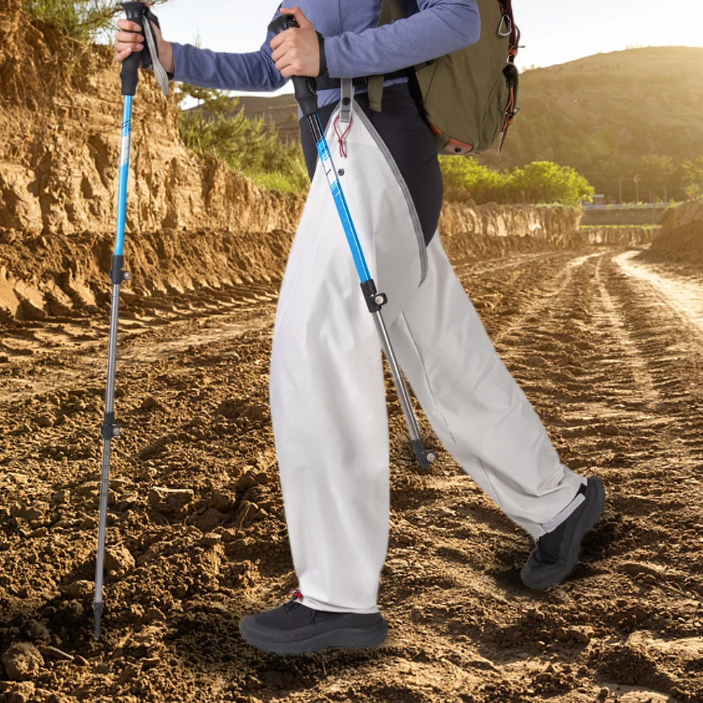 Uomo Donna Copri gamba Pesca impermeabile Pantaloni antipioggia divisi Pantaloni antipioggia rapidi per ciclismo all'aperto Escursionismo Pesca