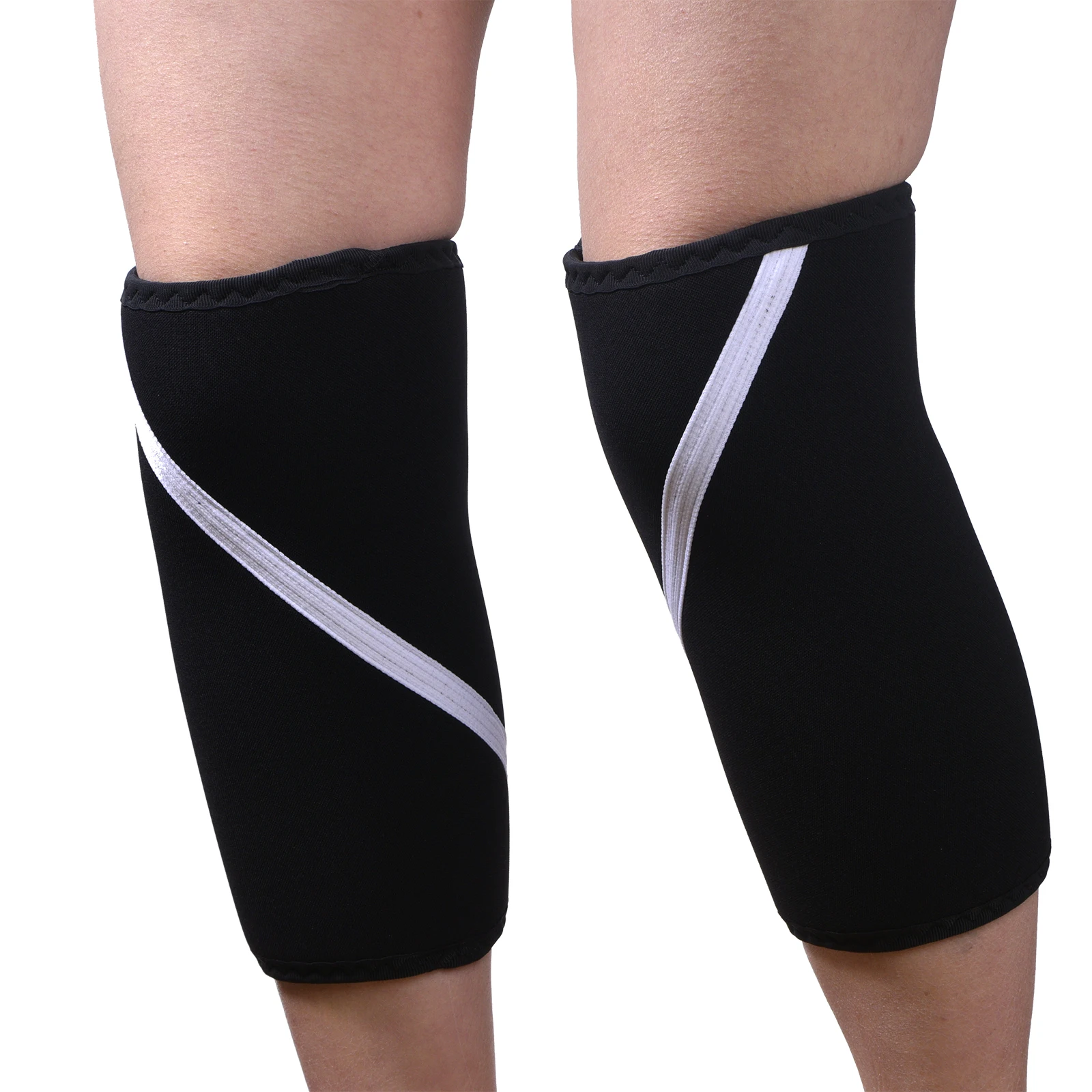 

Ортопедический наколенник – для поддержки, тренировок и соревнований – эргономичный дизайн, эластичный нейлоновый материал – прочный и