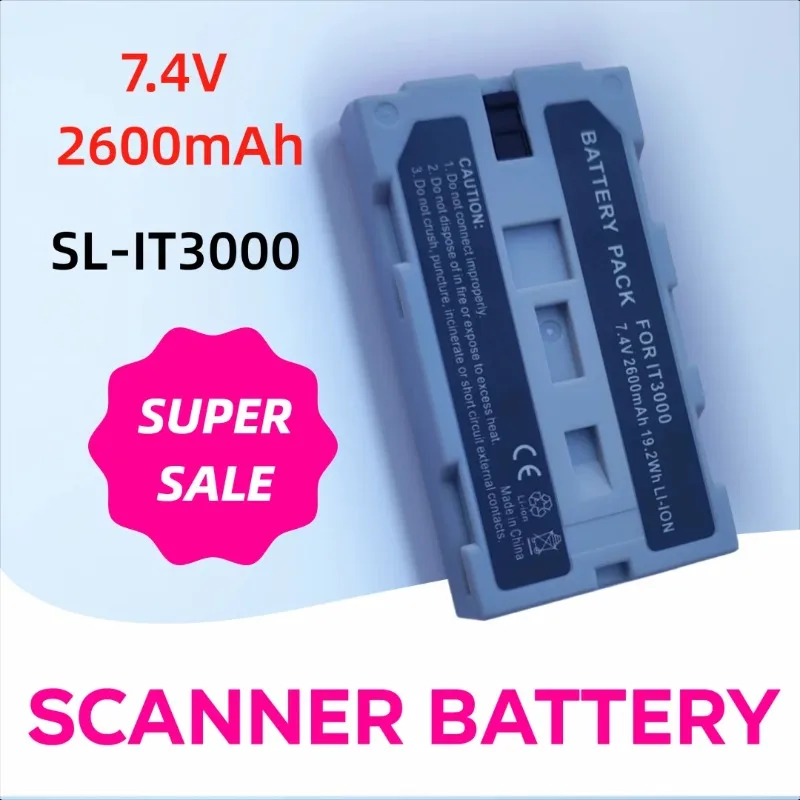 

7.4V 2600mAh for Casio IT-3000 DT-9023 Scanner Battery