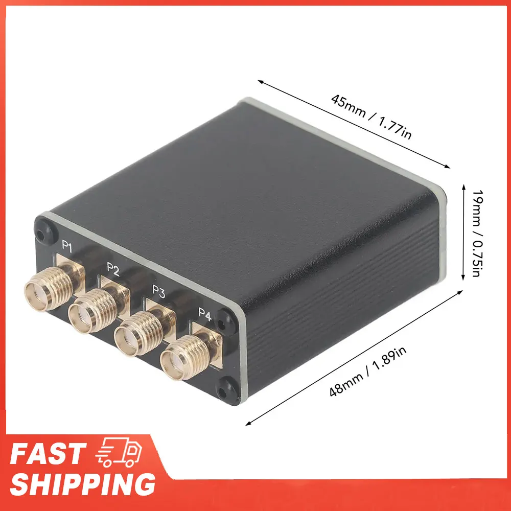 Active RF Isolation Distributor RF  Splitter for SDR GPSDO  Source 100kHz to 150MHz Active RF Isolation Splitter