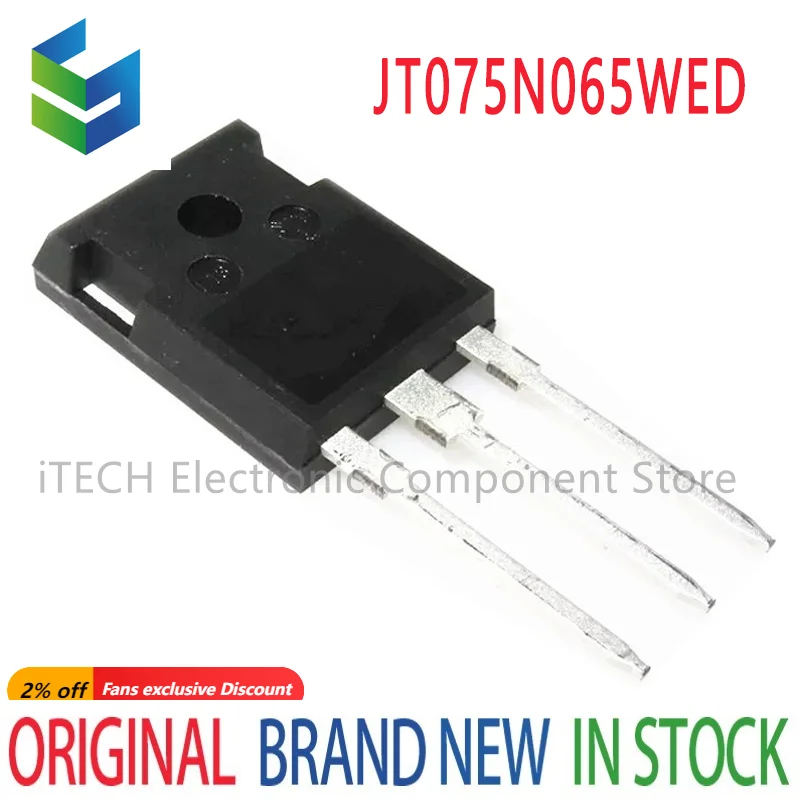 

1~100pcs JT075N065WED TO-247 Brand New Original Genuine