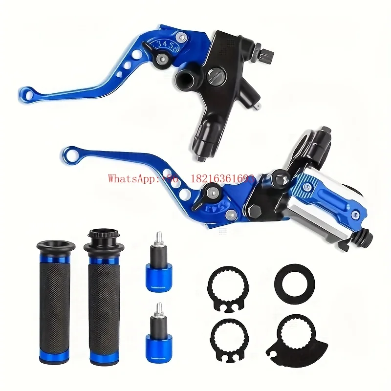 cnc-aluminum-alloy-brake-pump-with-handle-cover-motorcycle-parts-kit-hydraulic-disc-brake-combination-kit-with-handle
