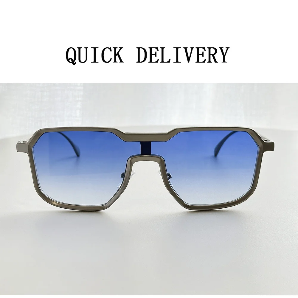 Steampunk Sonnenbrille Männer Ein Stück Vintage Sonnenbrille Frauen Neue Luxus Mode Gläser Gafas De Sol Hombre Zonnebril Dropshipping – Detail 7