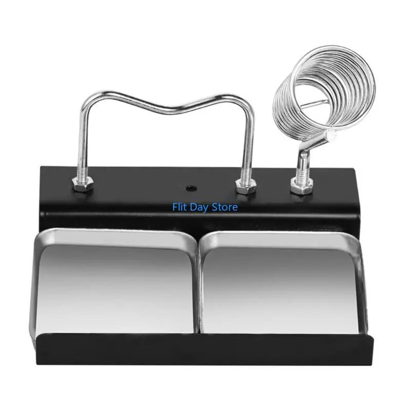 F92C Ổn định kim loại ổn định và đáng tin cậy Gian sắt hàn gấp đôi giá đỡ sắt để bảo trì và sửa chữa bảng mạch