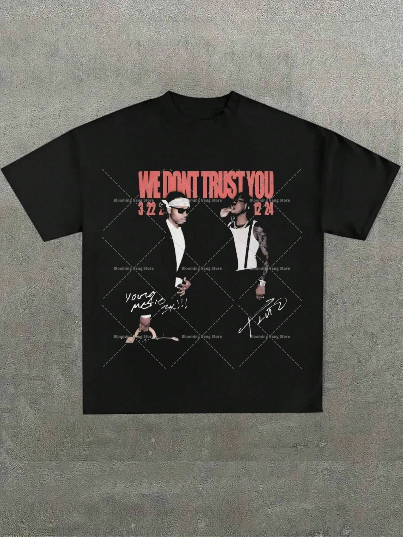 

Y2K T-Shirt Man Clothing Streetwear Gothic Harajuku Print Sports Style Short Sleeved Couple Fashion Street Sunglasses Women Tops