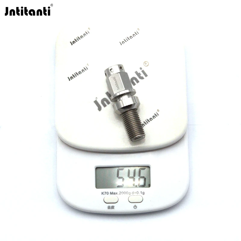 

Гоночные детали Jntitanti, никогда не ржавеют, шаровое сиденье класса 10,9, титановый болт ступицы Gr.5, колесный болт M14*1,5*28 мм для гоночного автомобиля VW AUDI