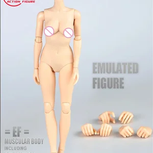 متوفر في المخزون 1/6 دمى أنثى تان بيضاء شكل العمل 12 أفضل 10 مبيعات لدمى الرأس الكبير - رقم 6