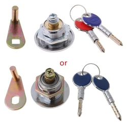 Emergency Safe Deposit Box Lock Key Anti-theft Lock With Encryption Keys Copper Cylinder