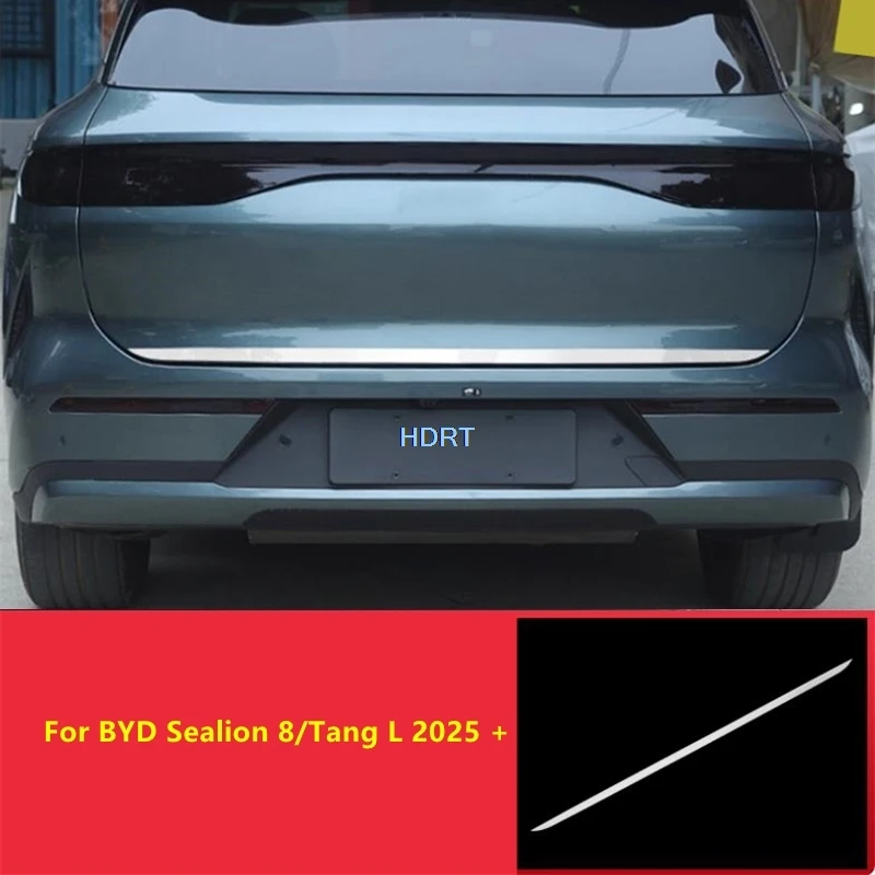 

Для BYD Sealion 8/Sea Lion 8/Tang L 2025 + автомобильный стиль, задние ворота, задняя отделка багажника, защитная декоративная наклейка, внешняя наклейка