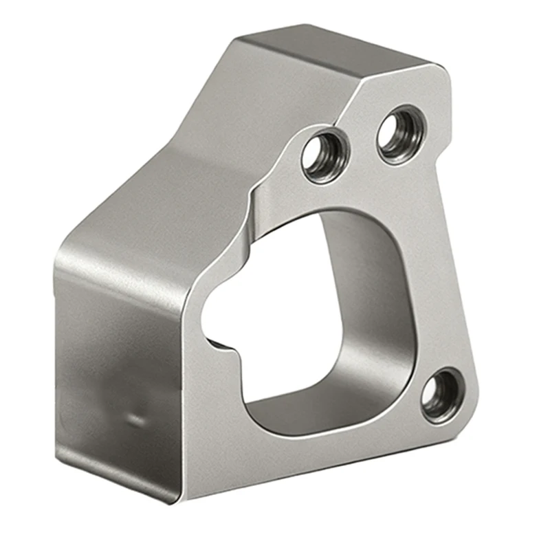 Custom CNC Processed Hollow Aluminum Anodizing Fixing Block Equipment Connecting Bracket
