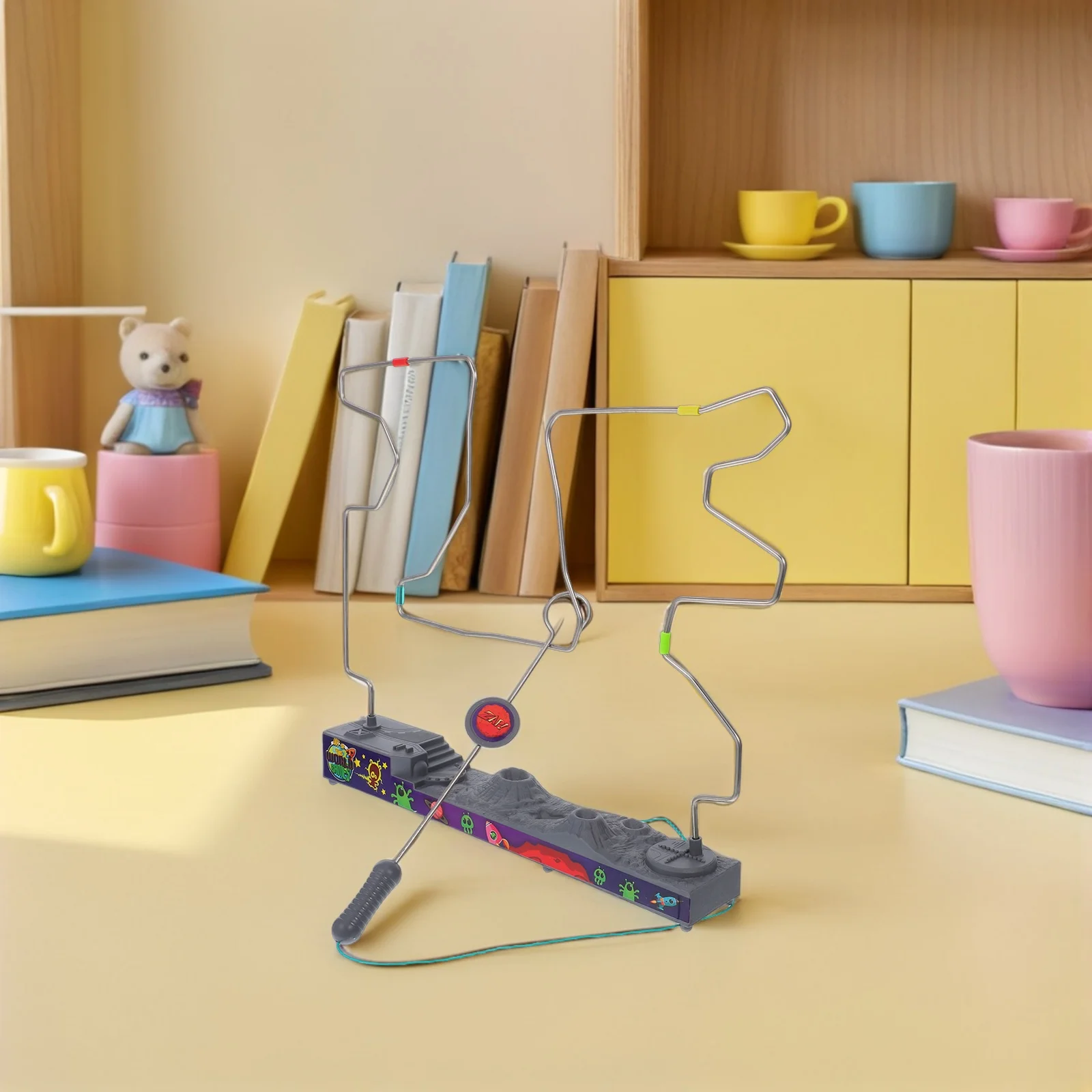 

The Maze of Electricity Touch Toy Circuit Game for Kids Shock Games Brain Teaser Puzzle Electrical Stimulation Toys