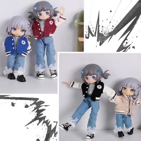 Куртка-бомбер Obitsu 11 для кукол 1/12  Cool Boy Toys