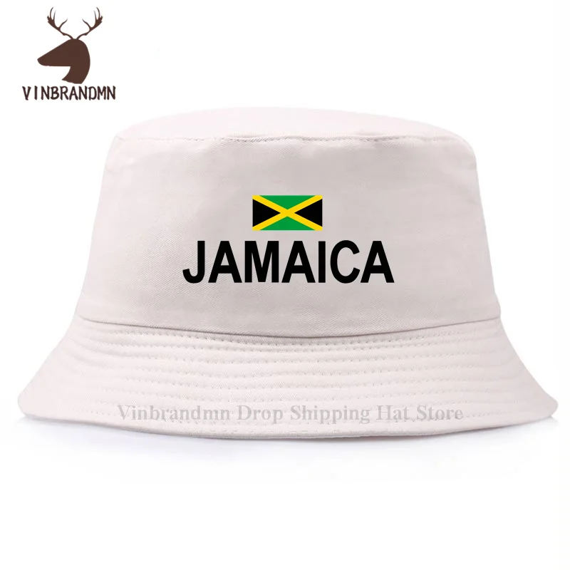 2022 new fashion Jamaica bucket hats nation footballer sporting country new flag fishing hats JAM Jamaican hip hop baseball caps