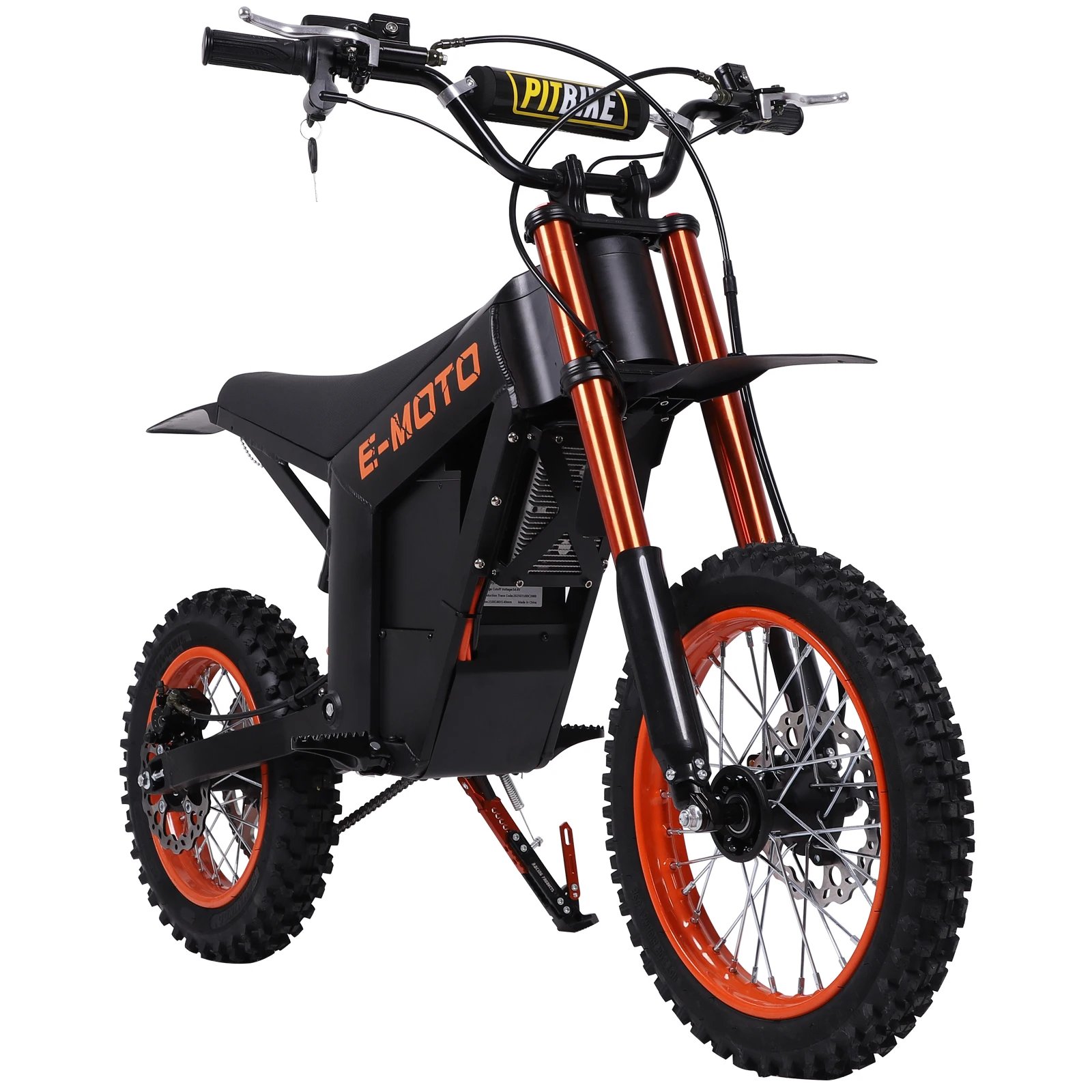 1500W 48V Powerful E Motorbike 55KM/H 3-Speed Mode Temperature Sensor Off-road Electric Motorcycle Canada UK Warehouse