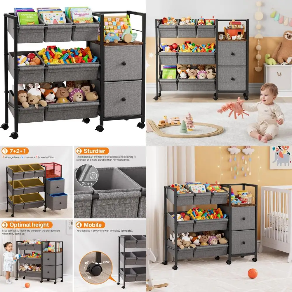 

8x10 Rug for Living Room, Fuzzy Plush Large Area Rug, Fluffy Modern Shag Non Slip Soft Furry Carpet for Bedroom Kids Room Nurser