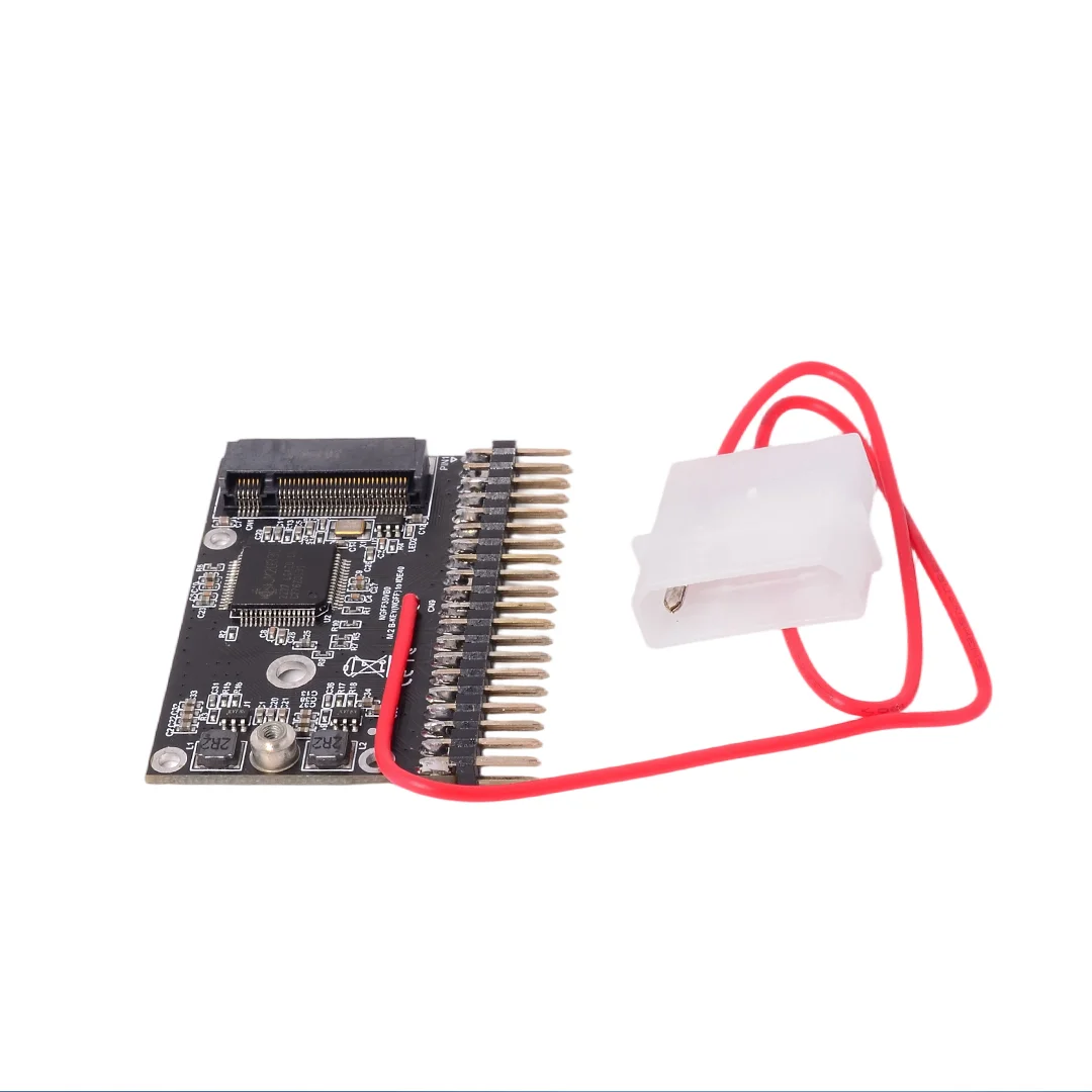 mSATA NGFF SSD To 2.5 inch 3.5 Inch IDE Adapter Card 44PIN HDD SSD Small Board Industrial Embedded Mobile SSD 2.5 3.5 for Laptop