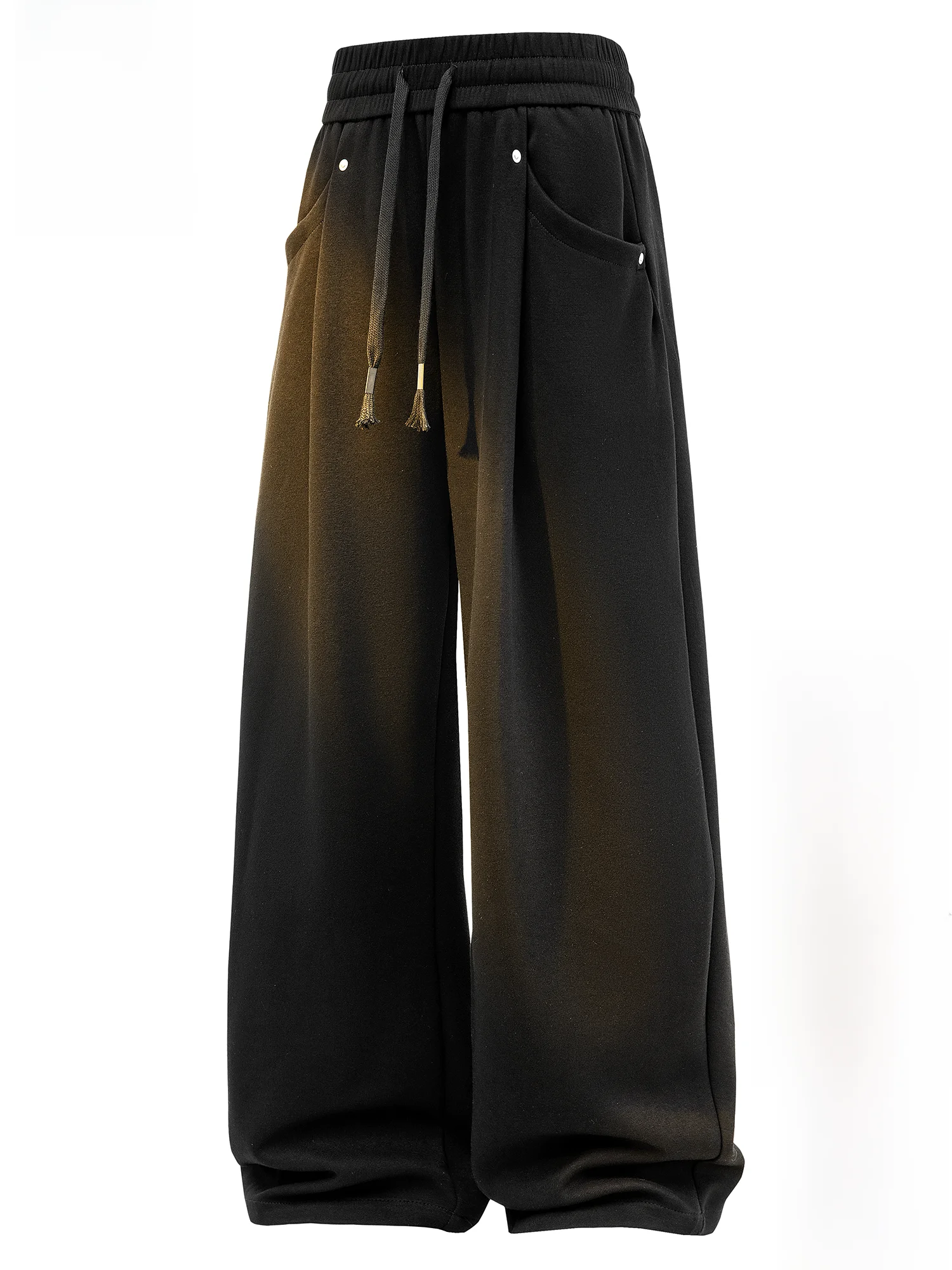 

Мужские повседневные брюки Paul Frank с флисовой подкладкой, свободного прямого кроя, новые зимние, комфортные, широкие брюки